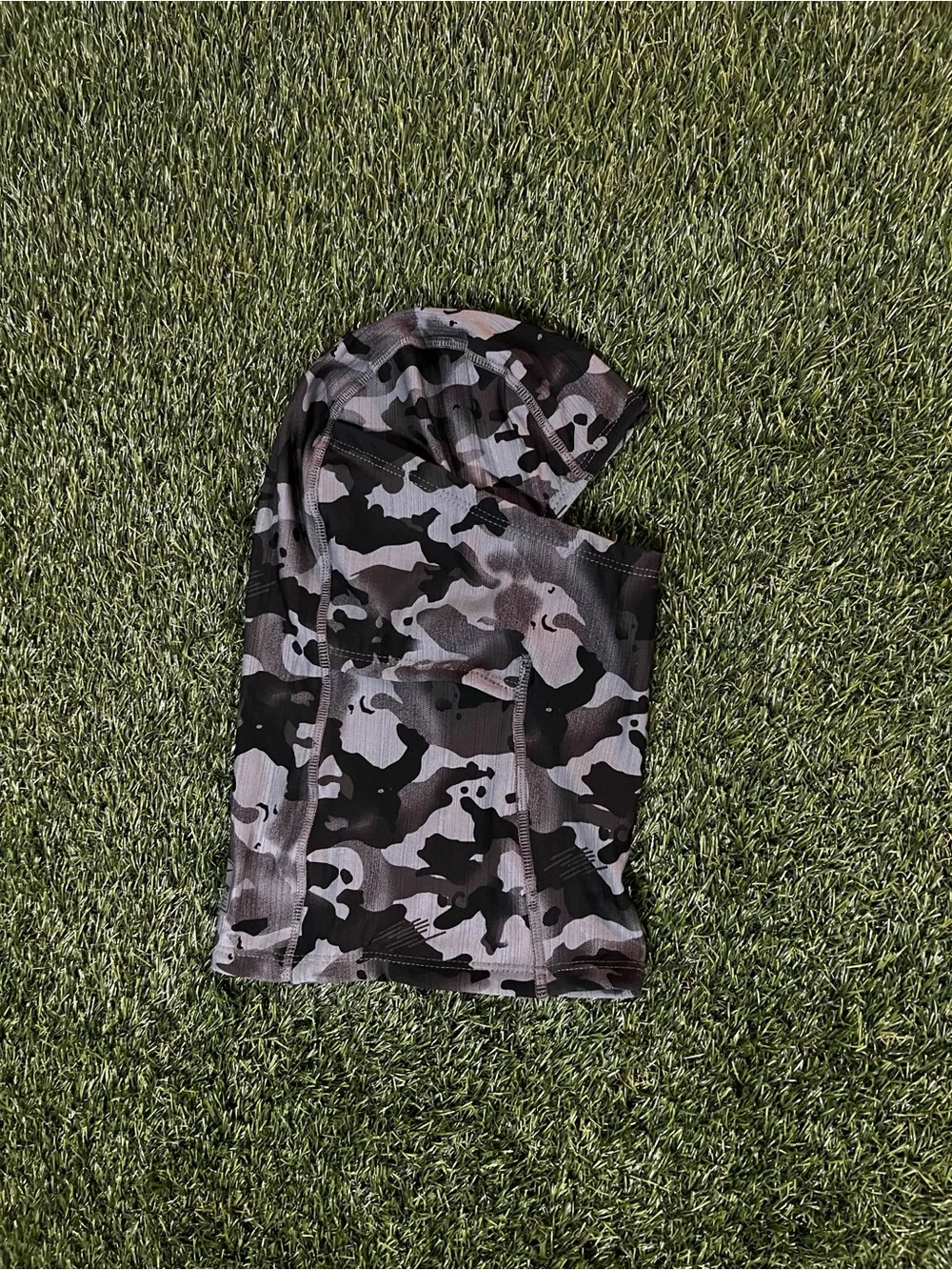 Nike Camo Thermal Hood - Black & Gray